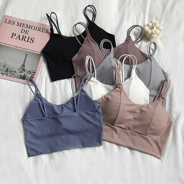 

women's vest summer sleeveless inner base high sling sling shirt elasticity sports style casual ice silk suspender shirt, Camo