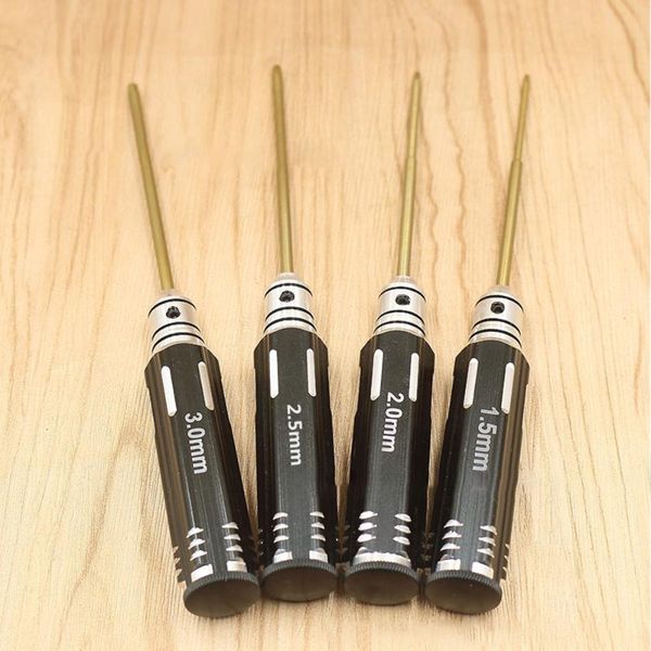 

1.5/2.0/2.5/3.0mm 4 in 1 screwdriver hexagon head hex screw driver tool set professional rc tools kits for fpv helicopter car