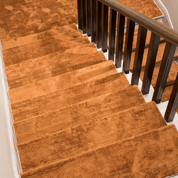 

step solid carpet wood stair carpet non-slip glue-self-adhesive household rotary stair mat step mat