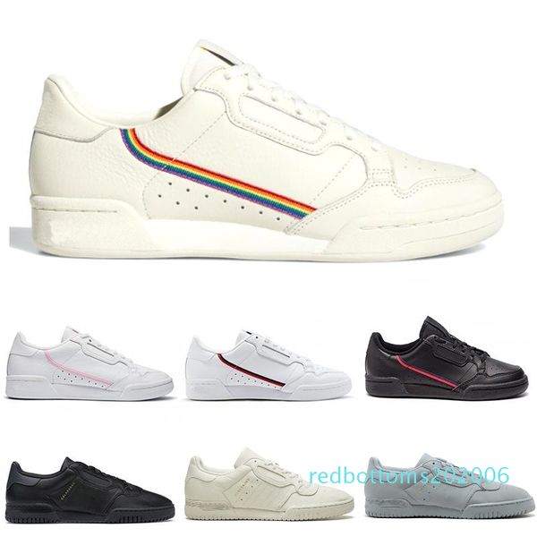 

calabasas powerphase grey continental 80 casual shoes kanye west aero blue core black og white mens women skateboard s sports sneakers t01