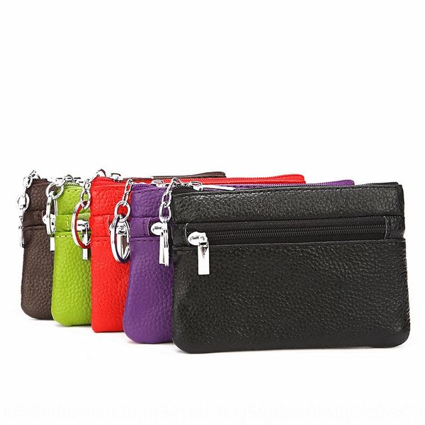 

multifunctional leather coin purse bus wallet card card bag creative short cowhide key bag