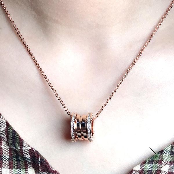 

korean version of the simple network red rose gold spring small red ceramic necklace chain clavicle female wild temperament waistline, Silver