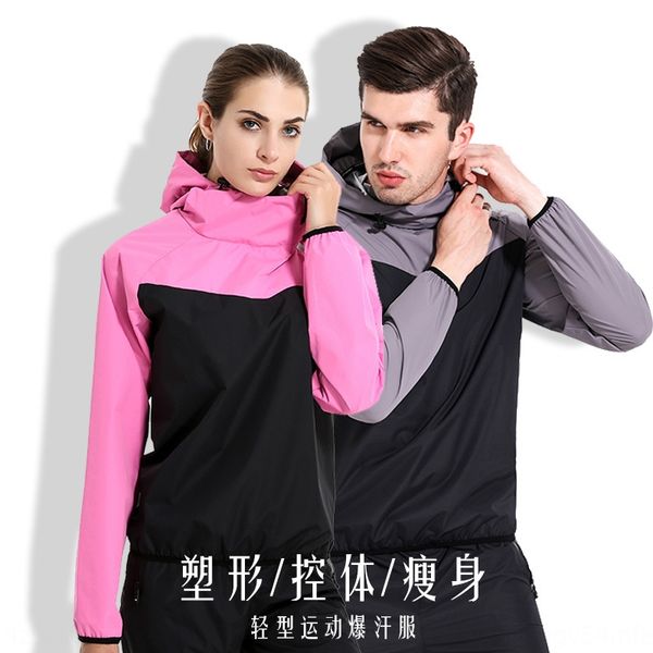 

2019 new sweatshirt two-piece suit for men and women fitness sports sweatshirt yoga women's running couple suit, White;black