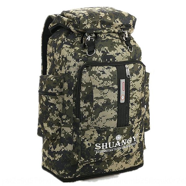 

large capacity 80 liter luggage men's camouflage mountaineering mountaineering bag bag women's travel backpack extra backpack