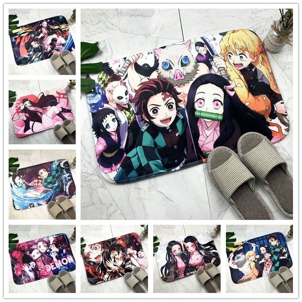 

jyo1v cartoon anime blade cartoon anime knife ghost- peripheral products ghost-killing knife peripheral products printed floor mat children