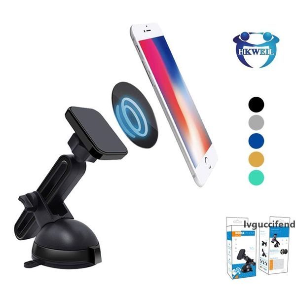 

car mount magnetic car suction cup dashboard windshield phone holder stand for iphone samsung huawei smartphone gps