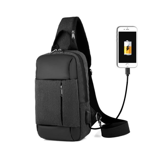 

men shoulder multi-function mobile phone bag outdoor running sports bag chest