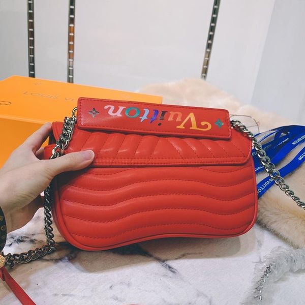 

womens bag chain leather shoulder bags sac bandouli Ã¨re vintage trend totes handbags ladies luxury designer crossbody bag