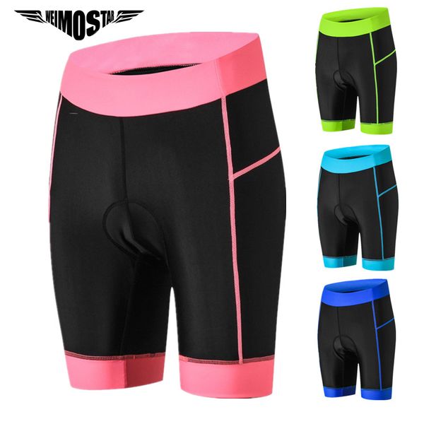 

weimostar summer women cycling shorts downhill fitness 3d gel padded bicycle shorts shockproof bike bermuda ciclismo