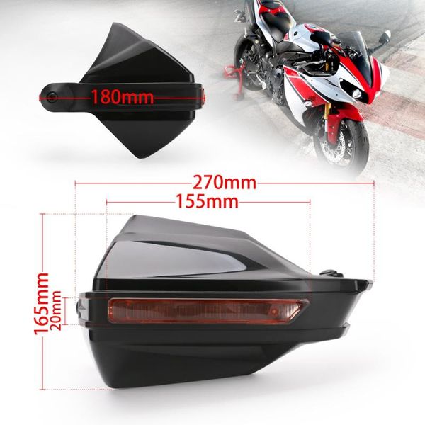 

новые 1 пара мотоциклов ручной гвардейская 7/8" handlebar handguard ручки protector мотокросс scooter atv proguard system guard передачи