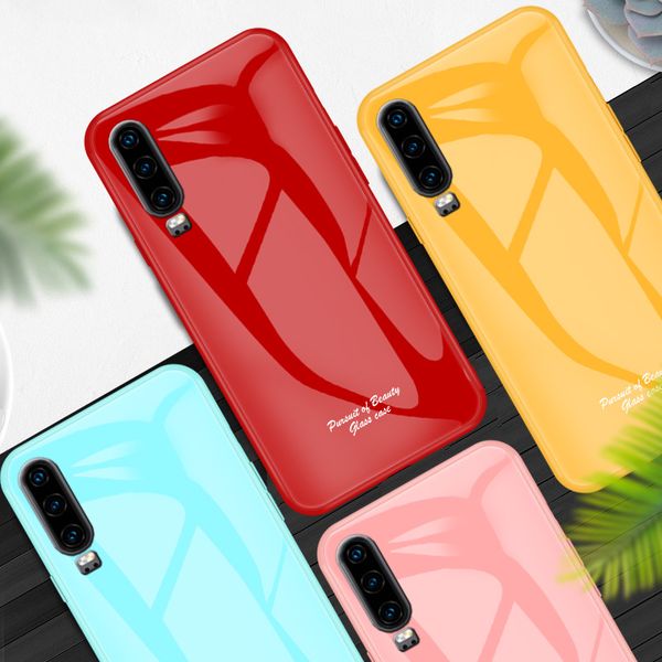 

подхожу для huawei p30 творческих мобильного телефон помощник оболочки 20 про nova4 против падения стекла защиты дизайнера мобильного телефо
