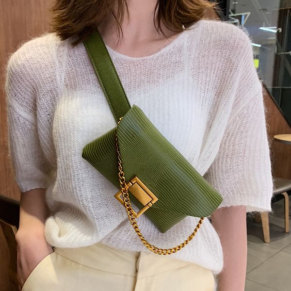 

summer new small bag handbags new 2020 tide fashion messenger bag chain shoulder wild chest pocket bolsos mujer