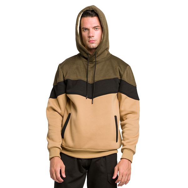 

oversize hoodies men autumn winter fashion fleece warm men's sweatshirts hooded man hoody jacket coat patchwork male streetwear, Black