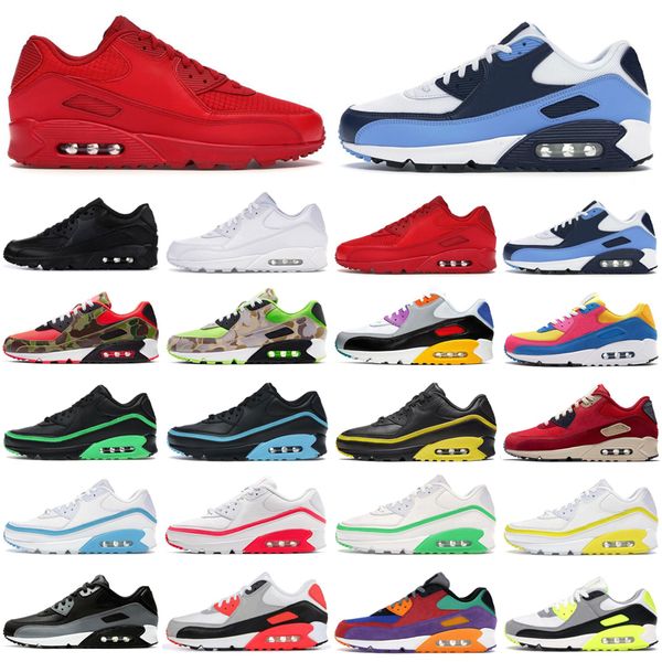 

90 duck camo 90s men women running shoes triple black white red premium outdoor mens womens trainers sports sneakers runners size 36-45