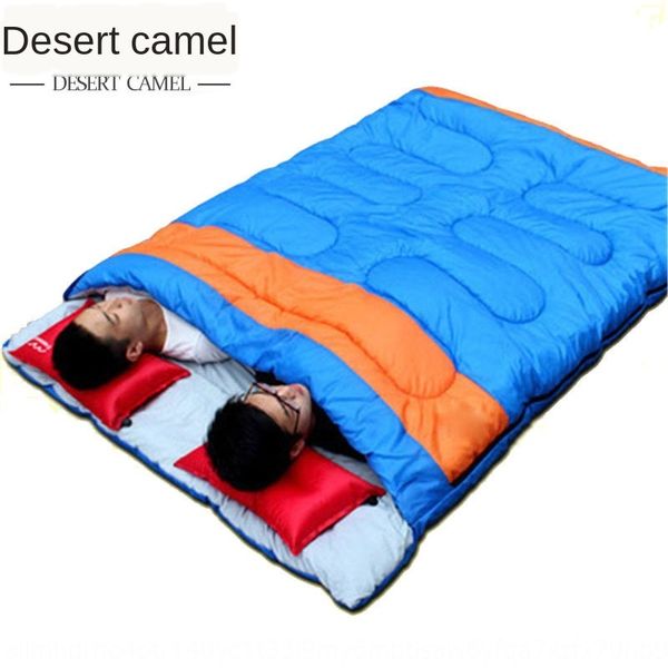 

desert camel cs023 new practical double sleeping bag outdoor camping camping winter sleeping bag