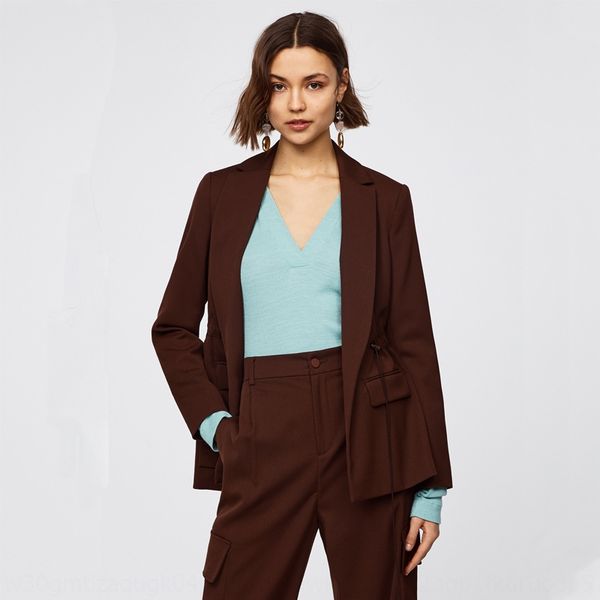 

20 сезона нового стиль мода темперамент чистого цвета костюм вскользь тонкий тонкий длинный рукав для женщин пальто пальто, White;black