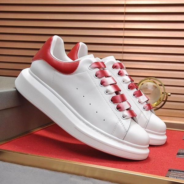 

breathable oversized sneaker men 's shoes fast delivery with origin box comfortable type lace -up low casual men shoes zapatillas, Black