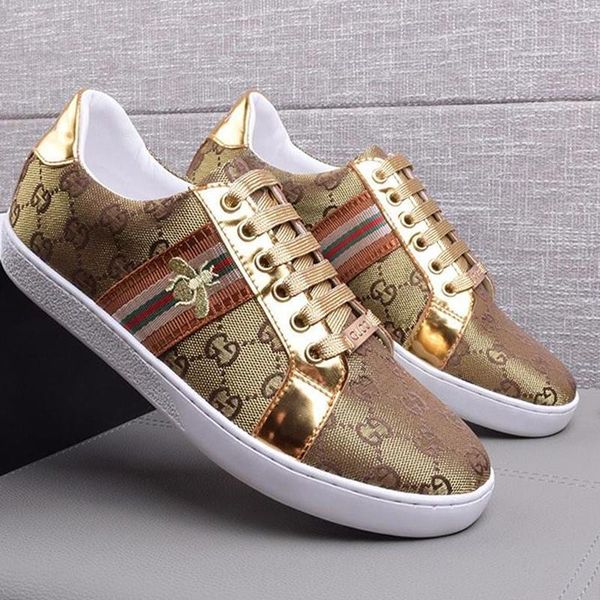 

luxury men 's shoes comfortable vintage classic footwears lace -up low casual sports men shoes fashion sneakers scarpe sportive da, Black