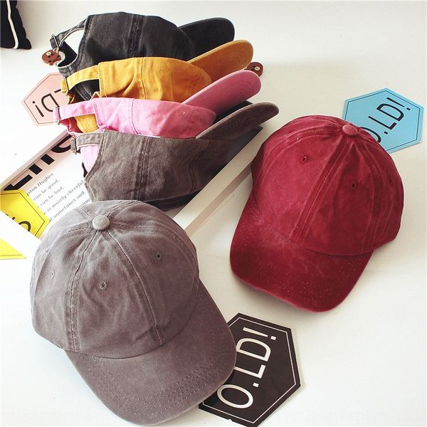 

children's washed old cowboy summer all-match sun hat baseball cap baseball cap for boys and girls, Blue;gray