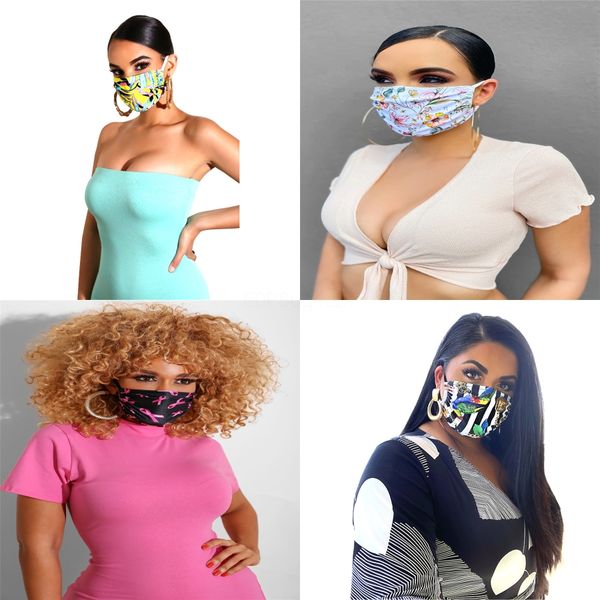 

2020 latest halloween el illuminate mask, colorful luminescent mask ktv party led mask scary masks halloween christmas decorations#393, Black
