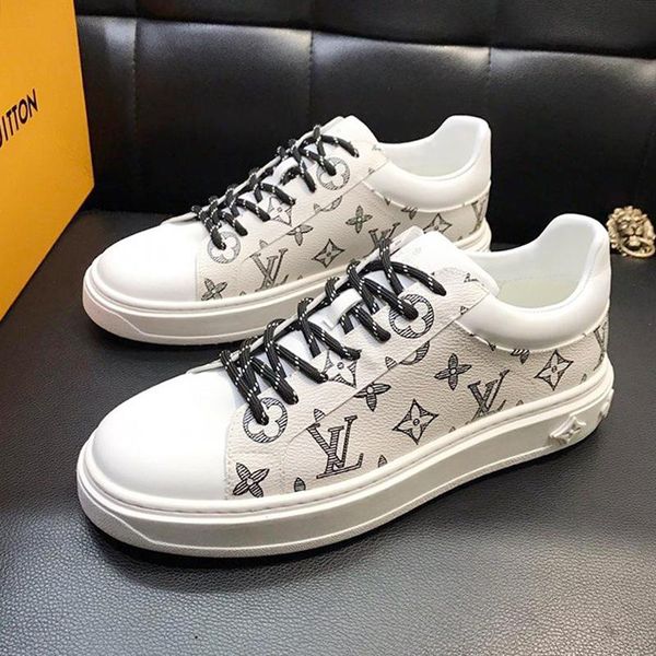 

new mens shoes breathable luxury footwears fashion sneakers shoes chaussures pour hommes with origin box lace -up men shoes casual fast ship, Black