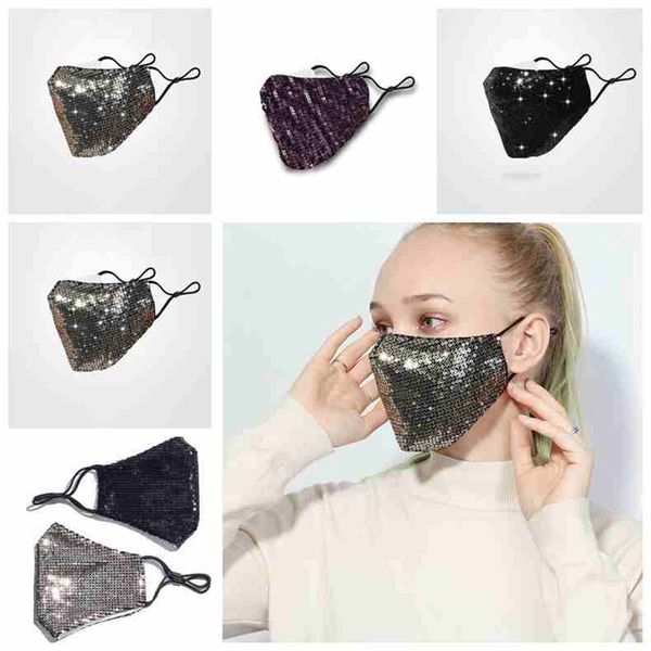 

мода bling sequin face mask пле заине маки моий многоѬазовй Ѭа маки дл взѬол