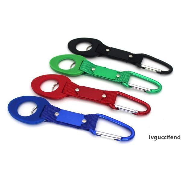 

rubber water bottle buckle for camping hiking traveling outdoor carabineer high elasticity kettle holder clip wen6776