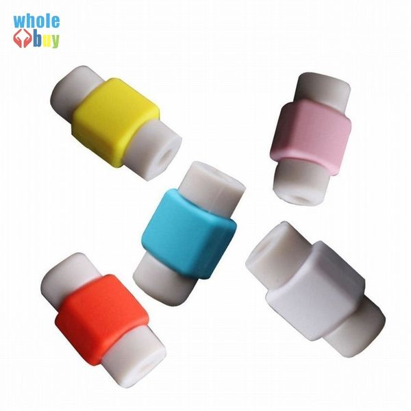 

3000pcs/lot silicone winding clips usb line data cable protector cables protection winder for cellphone data line earphone line winding tool