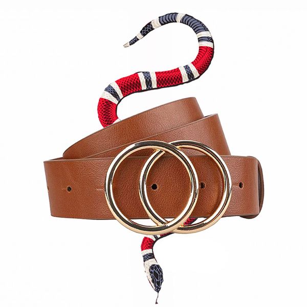 

d esigner belts mans fashion original belt womens genuine leather black and white color belt for mens belt with snake buckle, Black;brown
