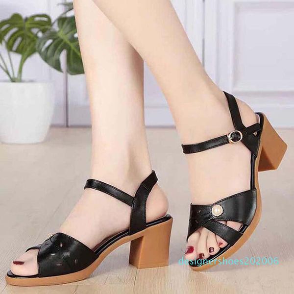

women shoes sandals high heels sandals slippers huaraches flip flops loafers shoe for slipper shoe10 pl555 d06, Black