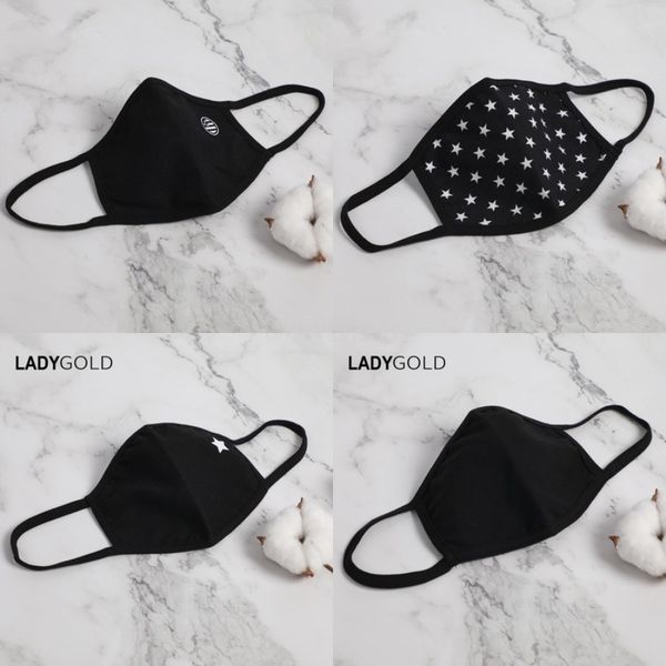 

fasion den fa sield adults fa masks transparent anti-fog dustproof protective masks multifunctional full fa ers 21 style#117, Black