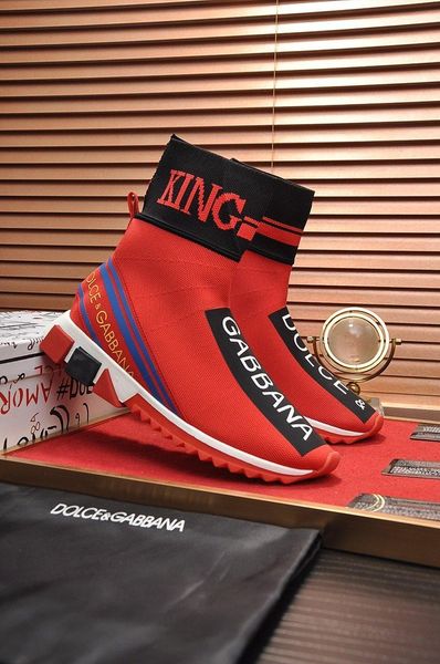 

new9 luxury high men and women casual shoes fashion wild sports socks shoes outdoor comfortable breathable travel shoes size 35-46, Black