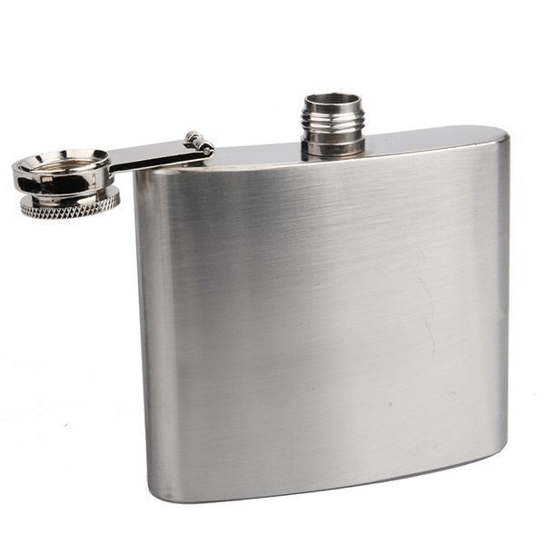

5oz stainless steel hip flask 140ml camping portable outdoor flagon whisky stoup wine pot alcohol bottles hip flasks sale