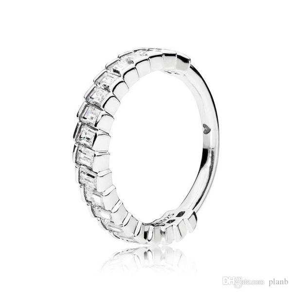 

новое поступление clear cz бриллиантовое кольцо set первоначально коробка для пандоры стерлингового серебра 925 ледниковых красоты кольцо же, Slivery;golden