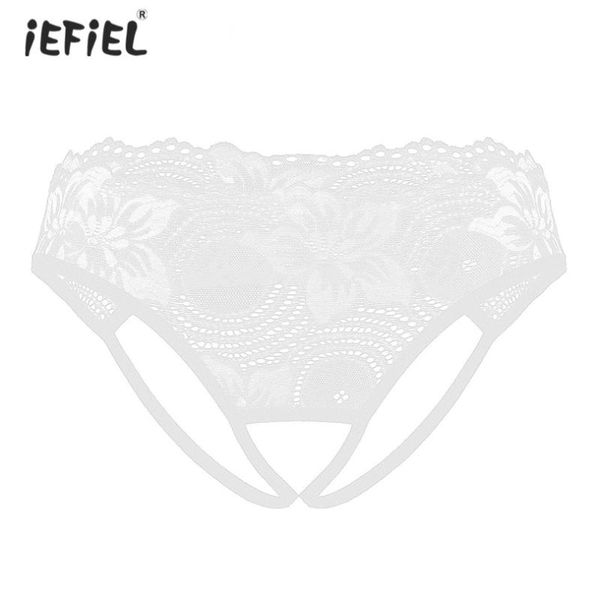 

women's crotchless lace thong g-string underwear erotic lingerie briefs seamless panty women intimates briefs femme panties, Black;pink