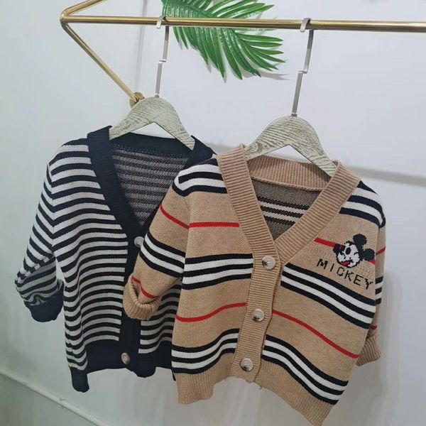 

75iic autumn 2020 new small and medium children's clothing clothing girl boy children's sweater imitation mink velvet cardigan kni, Blue