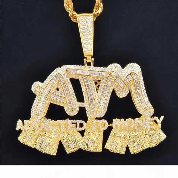 

iced out ђвлекави денег подвеок золоо поеѬебѬенной micro ааловй кђбиеки, Silver