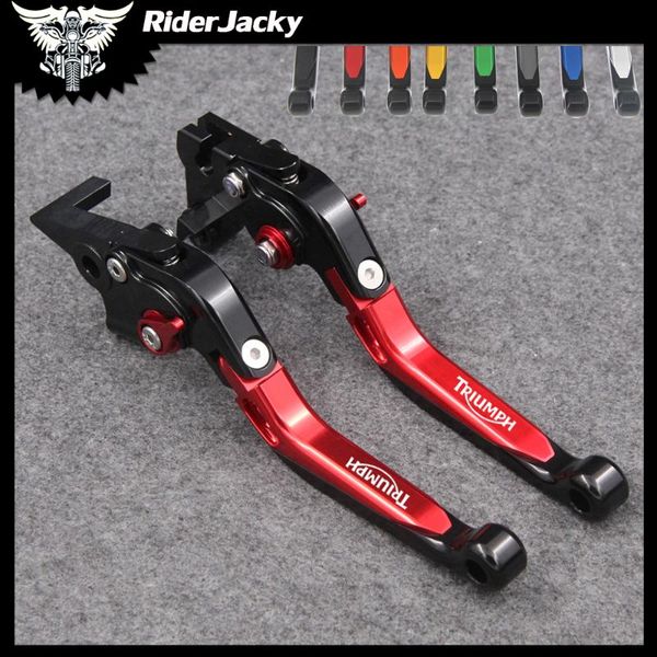 

riderjacky откидного выдвижной мотоцикл тормоз рычаги сцепления для thruxton r 2020-2020 2020