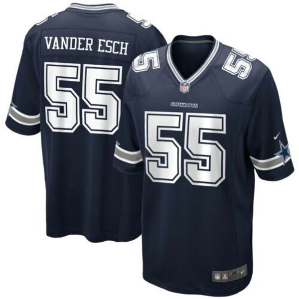 

leighton vander esch men's xs-5xl stitched football jerseys, Gray