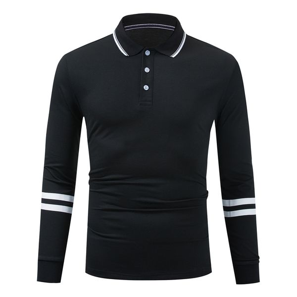 

2020 new long sleeve smart casual business 100% cotton shirt men classic solid color shirts clothing,1001, White;black
