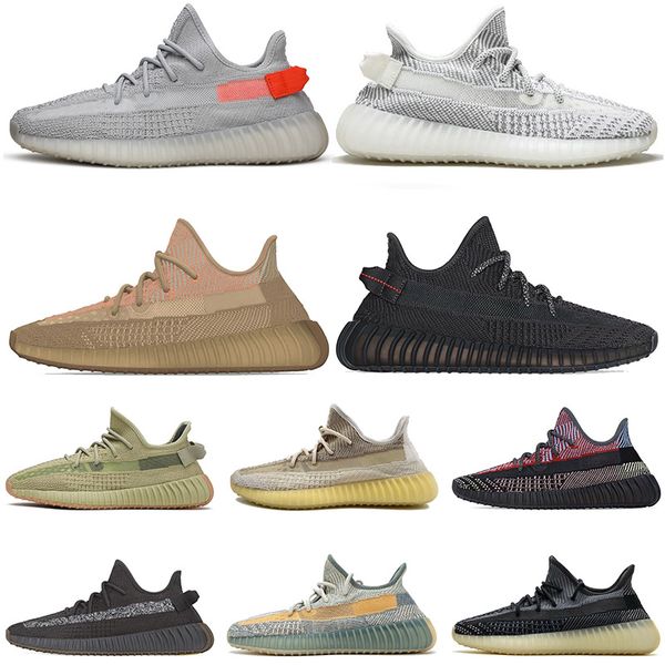 

new 2020 eliada abez static mens womens running shoes yecheil cinder reflective kanye west luxury fashion mens trainers sneakers size 13