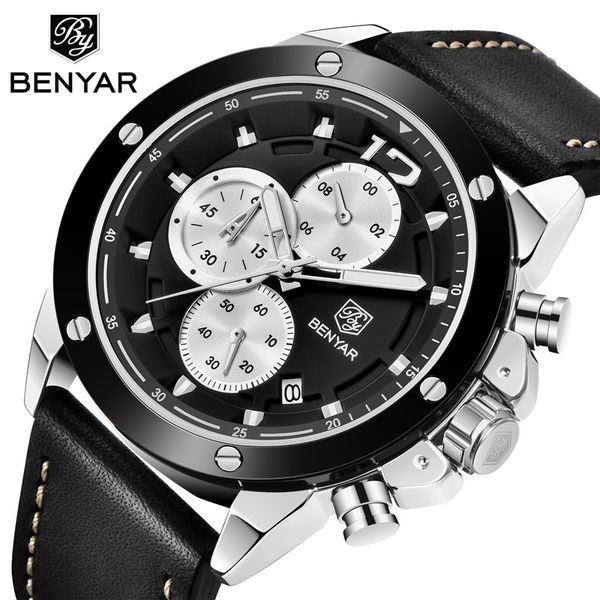 

new arrivals new arrivals time limit benyar binya leather strap mens boutique designers watch mens fashion watch ing, Slivery;brown
