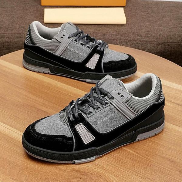 

lightweight trainer sneaker mens shoes zapatos de lujo para hombre fashion sneakers comfortable fashion vintage low casual men s, Black