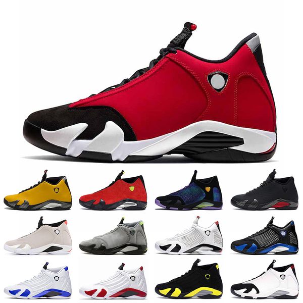 

2020 mens trainers jumpman 14 gym red mens basketball shoes 14s doernbecher fashion hyper royal graphite grey retro sneakers, White;red