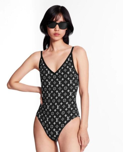 

women bikini bathing suit red one piece designer swimwear for women designer female bikini swimsuit brand louÃ¬s vuÃ¬ttÃµn, White;black