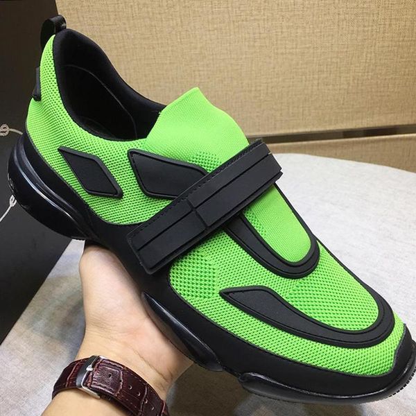 

cloudbust sneakers men 's shoes fashion luxury comfortable lightweight sneakers hook &loop casual men shoes zapatos de lujo para hombr, Black