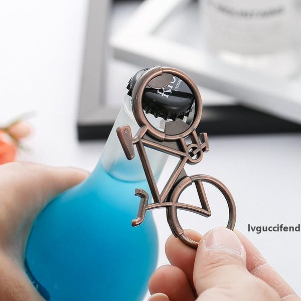

european style bottle opener wedding favor party gift originality metal bicycle openers portable kitchen tools jxw091