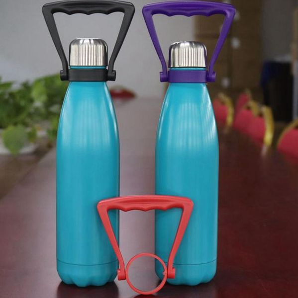 

plastic cola bottle holder water bottle carrier holder sports camping drinking cup holder 6 colors ljjk2208