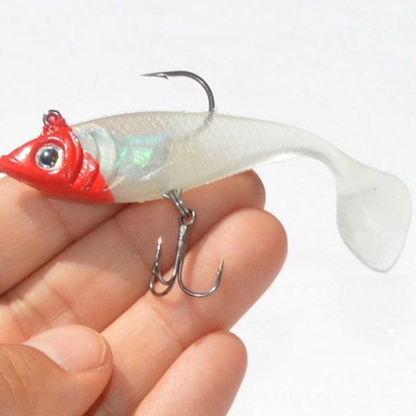 

smooth fishing lead soft bait luminous soft fish luya bait 11.5g/19g luminous lead hook fish fishing gear
