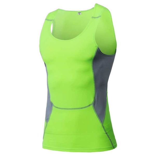 

быстро сухой mens running рубашки сжатие tight gym tank top фитнес рукава футболка спорт баскетбол бег vest e09, Black;blue